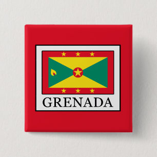 Grenada 15 Cm Square Badge