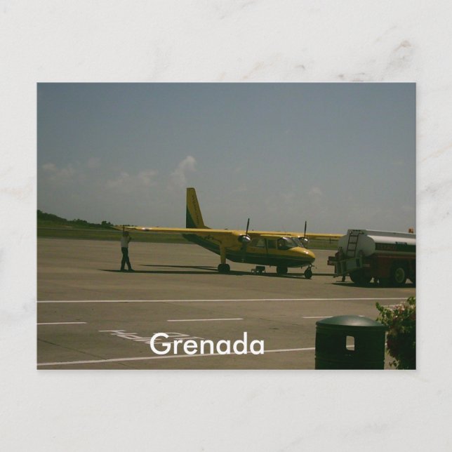 Grenada Airport Postcard (Front)