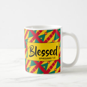 GRENADA Blessed Ephesians Christian Scripture Coffee Mug