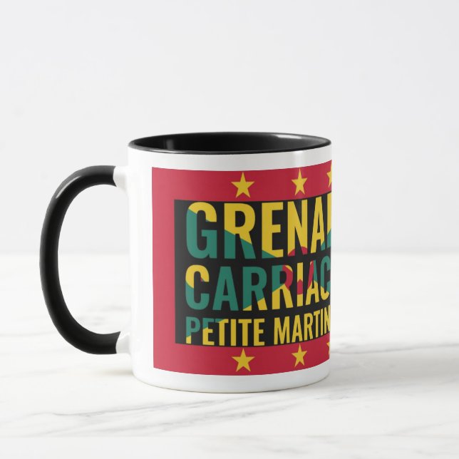 GRENADA CARRIACOU Photo Couples  Mug (Left)