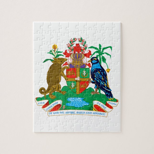 Grenada Coat of Arms Jigsaw Puzzle (Vertical)