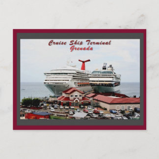 Grenada Cruise Ship Terminal Postcard