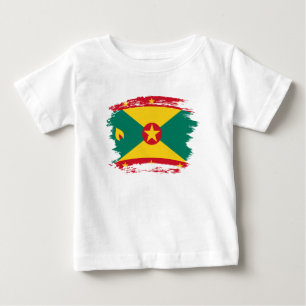 Grenada flag baby T-Shirt