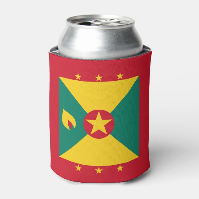 Grenada Flag Can Cooler (Can Front)