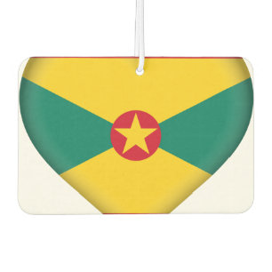 Grenada Flag Car Air Freshener
