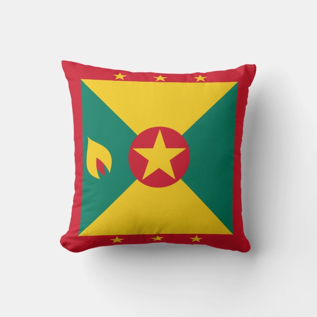 Grenada Flag Cushion (Front)