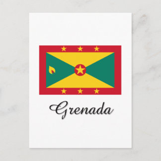 Grenada Flag Design Postcard