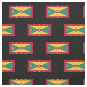 Grenada Flag Fabric