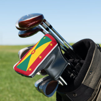 Grenada flag golf head cover