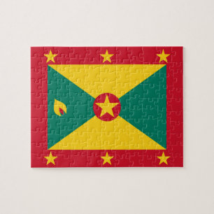 Grenada flag jigsaw puzzle