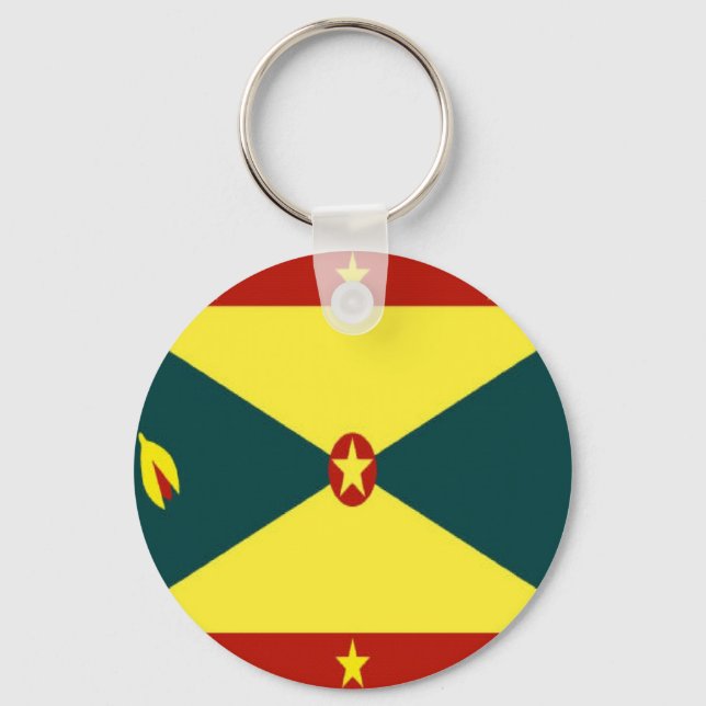Grenada flag keychains (Front)