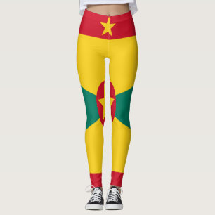 Grenada flag legging