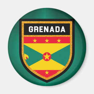 Grenada Flag Magnet