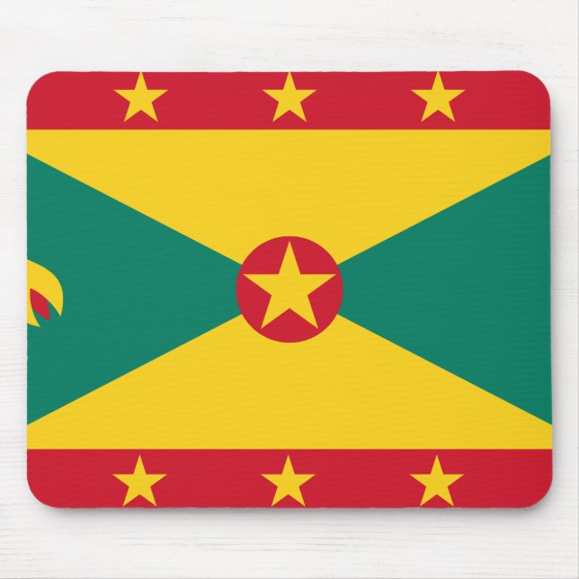 Grenada Flag Mouse Mat (Front)