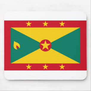 Grenada Flag Mouse Mat
