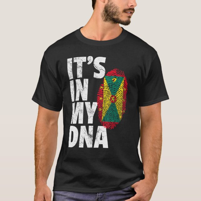 Grenada Flag   Pride Country Home Nation Family   T-Shirt (Front)