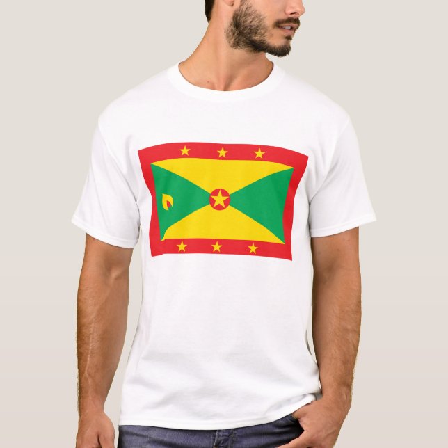 Grenada Flag T-shirt (Front)