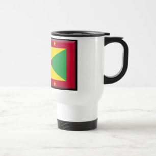Grenada Flag Travel Mug