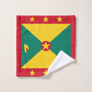 Grenada Flag Wash Cloth