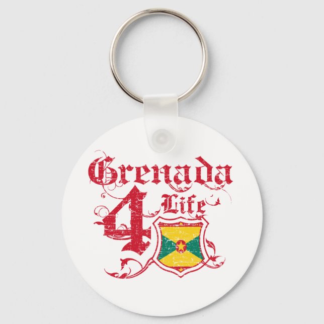 Grenada For Life Key Ring (Front)