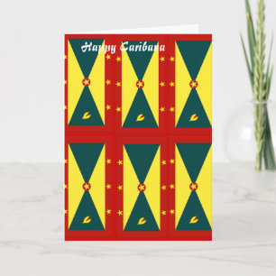 Grenada happy caribana greetings cards