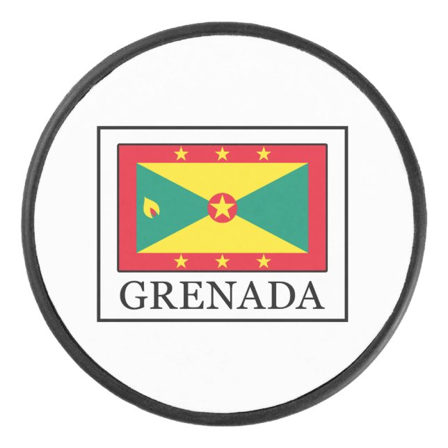 Grenada Hockey Puck (Front)