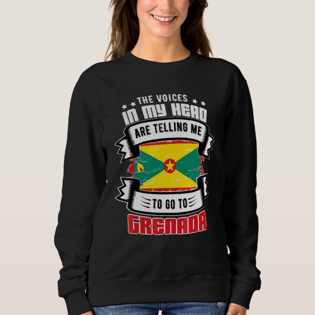 Grenada In My Head Sweatshirt (Front)