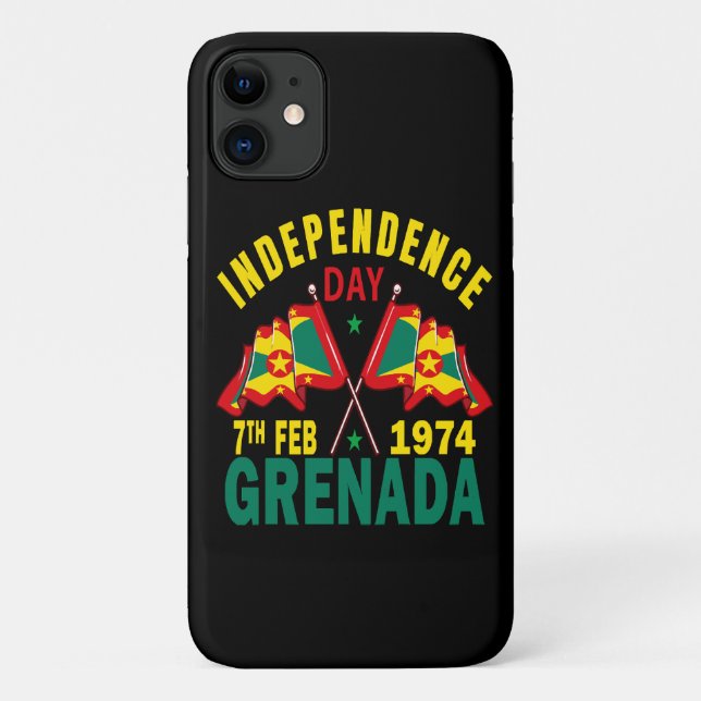 Grenada Independence Day Case-Mate iPhone Case (Back)