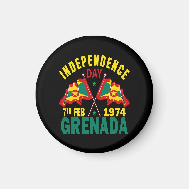 Grenada Independence Day Magnet (Front)