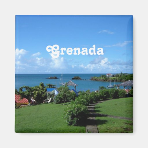 Image of Grenada Landscape Magnet