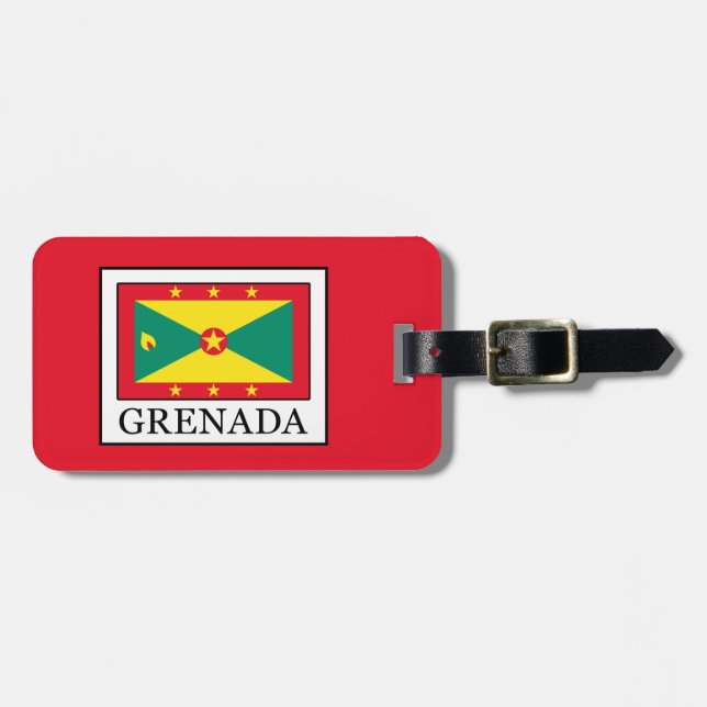 Grenada Luggage Tag (Front Horizontal)
