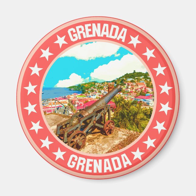 Grenada                                            magnet (Front)