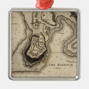 Grenada Metal Tree Decoration