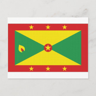 Grenada National Flag Postcard