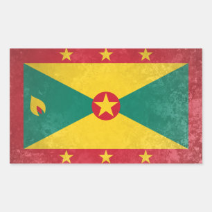 Grenada Rectangular Sticker