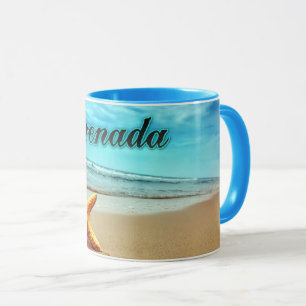 Grenada starfish mug