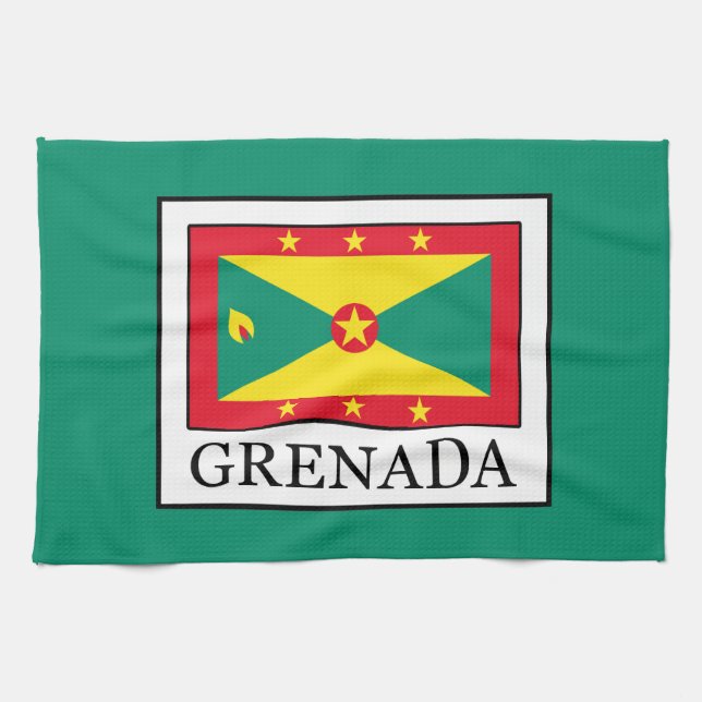 Grenada Tea Towel (Horizontal)