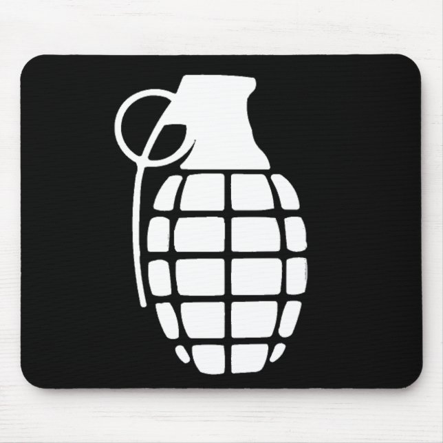Grenade Mouse Mat (Front)