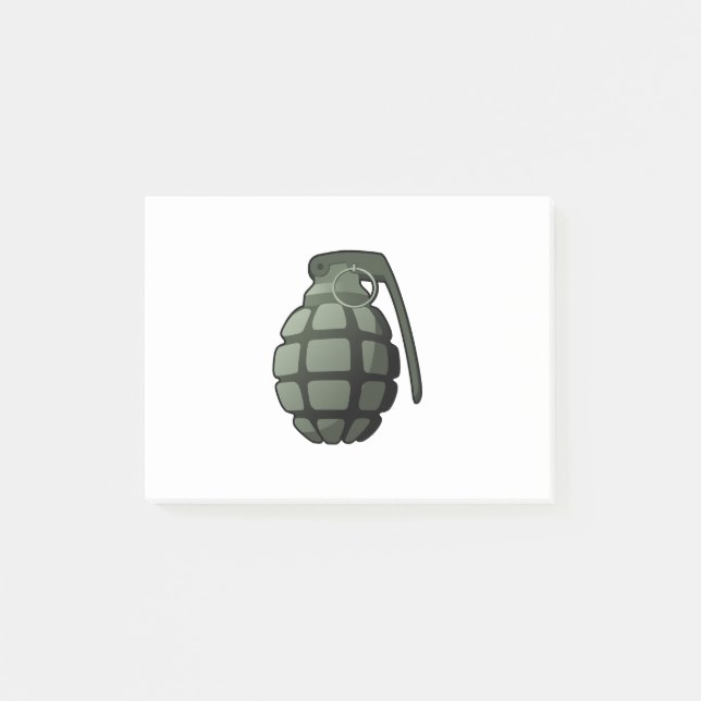 Grenade Post-it Notes (Front)