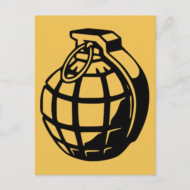 GRENADE POSTCARD (Front)