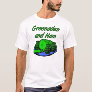 Grenades and Ham Funny T-shirt
