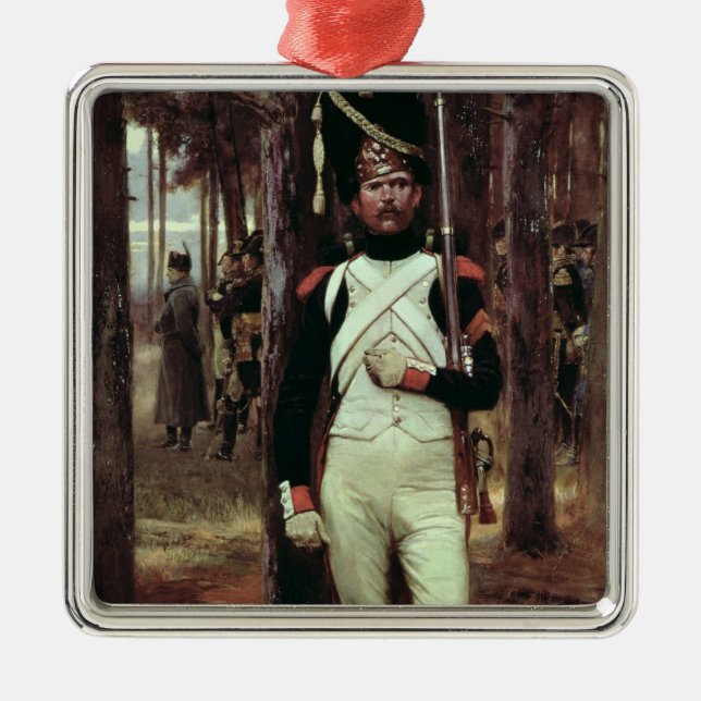 Grenadier Guard Metal Tree Decoration (Front)