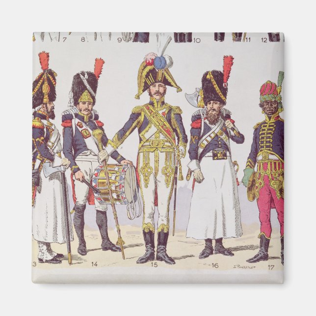 Grenadier Guards of the First Empire Magnet (Front)