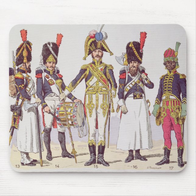 Grenadier Guards of the First Empire Mouse Mat (Front)