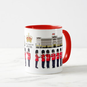 Grenadier Guards on Parade Coronation Mug