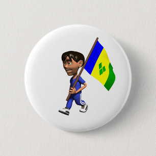 Grenadine Boy 6 Cm Round Badge