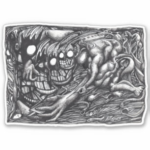 Grendel Mother Dream Vinyl Sticker