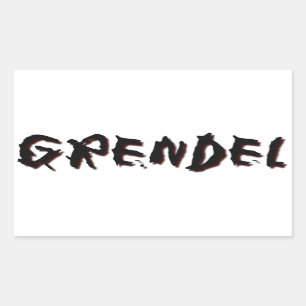 Grendel Rectangular Sticker