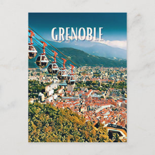 Grenoble Photo Vintage Postcard