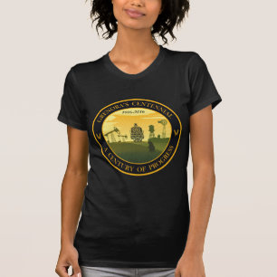 Grenora Centennial Official Logo T-Shirt